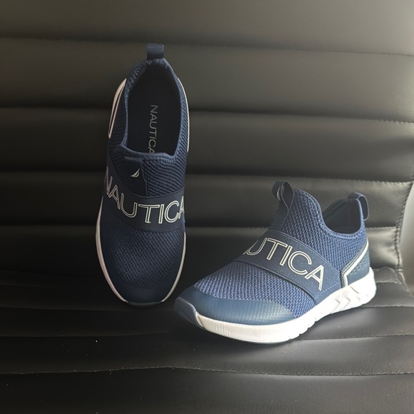Nautica Blue Slip-On Sneakers - Picture 3 of 3